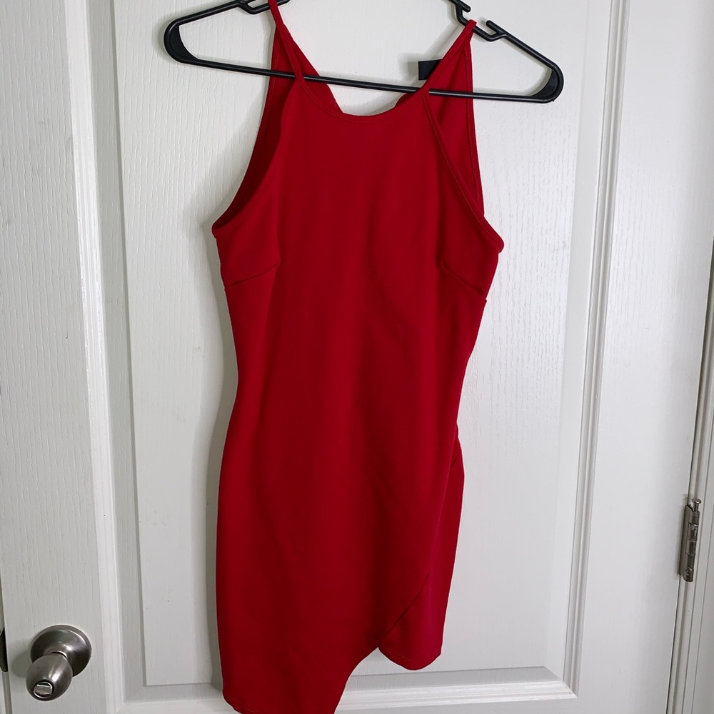 Windsor Red Bodycon Dress